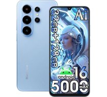 Blackview Wave 10 mobilais tālrunis bez līguma, 32GB + 128GB/2TB Android 16 tālrunis, 6,88 collu 120Hz Gemini AI viedtālrunis bez līguma, 5000mAh, 32MP + 13MP, WiFi 5, pirkstu nospiedumi/GPS/OTG/FM/Mobile