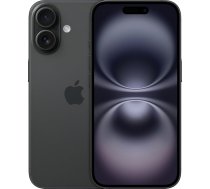 Apple iPhone 16, 128 GB, Melns (Atjaunots)