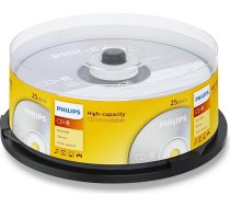 Philips CD-R 800 MB datu (Gbyte/90 Minuten, Multi Speed Recording 25er)
