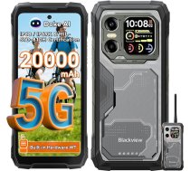 Blackview XPLORE 1 Walkie Talkie āra mobilais tālrunis bez līguma 5G, 20000 mAh āra viedtālrunis 48GB + 512GB, 6,78 collu FHD+ un 2,01 collu 120Hz Android 15 IP69K, 64MP + 50MP + 20MP, NFC/OTG/GPS