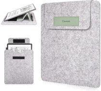 Caweet Aizsargvāciņš 11 collu Kindle Scribe - piemērots Colorsoft 1. paaudzes un 3. paaudzes 2025 versijai, augstas kvalitātes PU āda ar salokāmu statīvu - zaļš