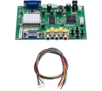 Mcbazel arkādes spēļu RGB/CGA/EGA uz VGA HD spēļu video izejas konvertora karte arkādes spēļu monitoram uz/CRT/LCD/PDP projektoru