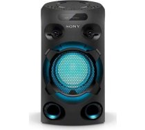 Sony MHC-V02 Compact High Power Party Speaker (One Box Hifi mūzikas sistēma), melns