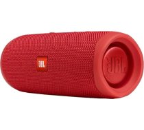 JBL Flip 5 Bluetooth kaste sarkanā krāsā - ūdensizturīgs pārnēsājams skaļrunis ar satriecošu skaņu - bezvadu mūzikas atskaņošana līdz 12 stundām