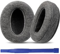 Adhiper austiņu spilventiņi Sony WH-XB900N, WH-CH720N, WH-CH720N, WH-CH710N, WH-CH700N, MDR-RF895RK austiņām, austiņu spilventiņi ar ādai draudzīgu veļura audumu un komfortablu putu materiālu (melni)