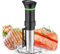 Sous Vide katls Sous Vide panna ar LCD skārienjūtīgo displeju Iegremdēšanas termostata taimeris Sous-Vide katls 1000 W traukiem līdz 20 L 25-92,5°C Lēnais katls 360° precīzas gatavošanas katls ar iegremdēšanas cirkulāciju