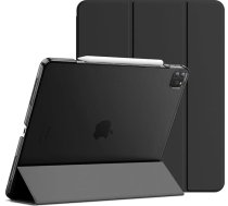 JETech korpuss iPad Pro 12,9 collu (3. paaudzes 2018. gada modelis, no malas līdz malai ar šķidro Retina displeju), saderīgs ar Apple Pencil, aizsargvāciņš ar automātisko modināšanas/miega režīmu, melns