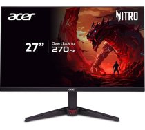 acer Nitro VG270U Z1 27 collu (69 cm ekrāns) WQHD, IPS, 270 Hz DP, 144 Hz HDMI, 1 ms (VRB), DP 1.4, 2xHDMI 2.0, FreeSync Premium