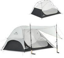 Naturehike UL Star River 2 Person Trekking Tents, divslāņu ūdensnecaurlaidīga divvietīga telts, viegla 2 Person Trekking velo telts