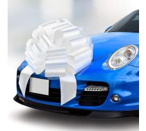Mifflin lielā automašīnas lenta (balta, 58 cm), dāvanu iesaiņošanas papīrs, milzīga automašīnas lenta, dzimšanas dienas lenta, milzīga automašīnas lenta, automašīnas lenta, liela balta lenta, Ziemassvētku arka automašīnām, dāvanu iesa
