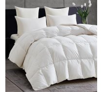 „Degrees of Comfort“ pūku sega 135 x 200 cm, 50 % pūkas, 50 % spalvas, sega lietošanai visa gada garumā, pārvalks no 100 % kokvilnas, piemērota cilvēkiem ar alerģijām, atbilst Oeko-Tex Standard 100 standartam