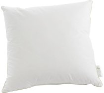 Badenia Trendline Eco 3-kameru spilvens ar spalvām un pūkiem, 80 x 80 cm, balts, ar Oeko-Tex sertifikātu, ražots saskaņā ar Vācijas kvalitātes standartu