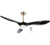 Sichler Haushaltsgeräte griestu ventilators ar apgaismojumu: 2-in-1 griestu ventilators un LED lampa, 1000 lm, taimeris, bezsuku motoru (ventilatori ar apgaismojumu, griestu ventilatori, galda ventilatori)