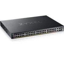 Pārvaldāms komutators xgs2220-54hp-eu0101f l3 600w poe, 40xpoe+/10xpoe++, 48x1g rj45 2x10mg rj45, 4x10g sfp+