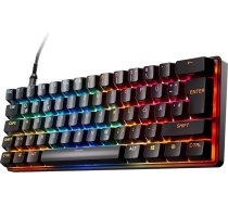 SteelSeries Apex Pro Mini Gen 3 spēļu tastatūra 60 procenti - Hall efekta slēdži OmniPoint 3.0 - Regulējams ieslēgšanas diapazons - GG Quickset - Rapid Trigger - Rapid Tap-SOCD - vācu izkārtojums QWERTZ
