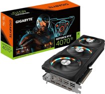GIGABYTE GeForce RTX 4070 TI Gaming OC 12GB Grafiskā karte - 12GB DDRX6 21Gbps 192bit, PCI-E 4.0, Core 2565Mhz, RGB, DisplayPort 1.4, HDMI 2.1a, NVIDIA DLSS 3, GV-N407TGAMING OC-12GD