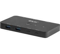 Club3D CSV-2512 Dual USB-C to HDMI KVM Switch PD3.0 100W 4K60Hz