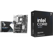 MSI PRO B860-P pamatplate + Intel® Core™ Ultra 7 Desktop procesors 265KF 20 kodolu