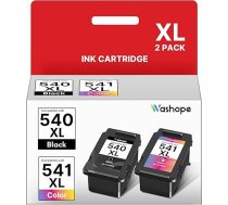 PG540XL CL541XL Multipack printeru kasetnes 540XL 541XL PG540 CL541 kasetnes Canon Pixma TS5150 TS5151 MG3550 MG3600 MG3650 MG3650 MG3650s MG4200 MX475 MX530 (2 iepakojumā: