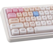 Ceramic Jade Ragdoll Cat Keycaps, 148 taustiņi, caurspīdīgi rozā želejveida, rozā, saldie taustiņi Mao Profile Creamy Custom Keycap for Cherry Gateron MX Swithes Mechanical Keyboards