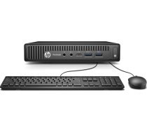 HP Prodesk 600 G2 Mini Desktop PC, Intel Core i3-6100, 8GB RAM, 256GB SSD, ASV tastatūra, WiFi, Bluetooth, Windows 11 Pro (atjaunots)