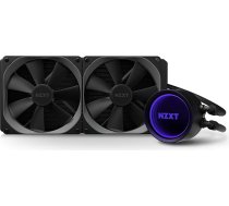NZXT Kraken šķidruma dzesētājs X63 280 mm - RL-KRX63-01 - AIO RGB CPU šķidruma dzesētājs - Rotējošs bezgalības spoguļa dizains - Darbina CAM V4 - Aer P 140 mm, dzesēšanas ventilators (2 iekļauti)