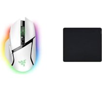 Razer Basilisk V3 Pro - Balts + Gigantus V2 Large