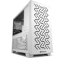 Sharkoon MS-Z1000 White, Micro-ATX PC korpuss, balts