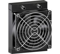 Ūdens dzesēšanas dzesētājs, 12 cauruļu alumīnija siltummaiņa dzesētājs ar ventilatoru PC CPU datora ūdens dzesēšanas sistēmai DC12V 120mm