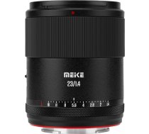 Meike 23mm F1.4 AF ultra platleЕ†Д·a objektД«vs ar lielu atvД“rumu STM ar automДЃtisko fokusu APS-C portretu pamatobjektД«vs, kas saderД«gs ar Sony E Mount kamerДЃm FX30 A6400 A5000 A6000 A6100 A6300 A6500 A6600 A6700 ZV-E10 ZV E10 II