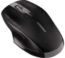 CHERRY MW 2310 2.0 bezvadu pele ar 6 pogДЃm, 2,4 GHz bezvadu, 10 m diapazons, optiskais sensors un DPI pДЃrslД“gs, Nano USB uztvД“rД“js, abpusД“ji lokana, melna