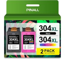 304 XL priekš HP 304 XL kasetnes HP Deskjet 3760 2620 2620 2625 2630 2635 2655 Envy 5010 5020 5030 5032 (2 gab.)