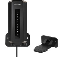 XLTTYWL Orbi WiFi 7 sienas stiprinājums, ABS Orbit 7 stiprinājums, saderīgs ar Orbi WiFi 7 Mesh sistēmām un Allen Net Gear Nighthawk Wi Fi 7 maršrutētājiem (RBEWMB-10000S) (melns, 1 iepakojums)
