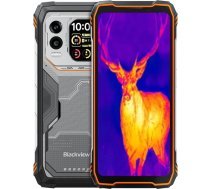Blackview XPLORE 1 Pro izturīgs viedtālrunis 5G 6,78 collu FHD+ 120Hz Android 15 36GB RAM + 256GB (līdz 2TB) 64MP + 50MP + FLIR termokamera 20000mAh IP68/IP69K Orange