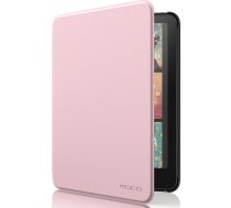 MoKo apvalks 7 collu Kindle Paperwhite (12. paaudzes 2025/2026) un Kindle Colorsoft Signature Edition 2025/2024, viegls apvalks ar automātiskās modināšanas/miega funkciju Kindle Paperwhite 2024, rozā krāsā