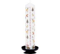 Alison Gardiner Adventa svece Winter Wildlife 4,5 cm x 25,5 cm Pillar svece
