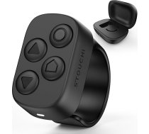 Stouchi Bluetooth Page Turner für Kobo, clip-frei mit Ladecase, Freihand-Fernbedienung, Vor-/Zurückspulen, kompatibel mit Clara BW/Libra Colour/Clara Colour/Elipsa 2E/Clara 2E/Libra 2/Sage-Schwarz