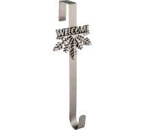 WeRChristmas Sniegpārslu vainags Ziemassvētku rotājums - 37,5 cm, antīkais sudrabs