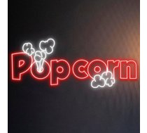 LED Sign Snack neona zīmes Pārtikas LED gaismas veikals sienas dekori Popcorn lampas Pizza Burger Tacos apdares gaismas USB spilgtuma regulējams
