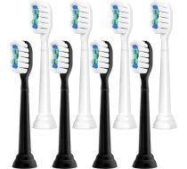 8 Ersatz-Zahnbürstenköpfe, kompatibel mit Philips Sonicare Elektro-Profi-Zahnbürsten 4100, 5100 und 6100