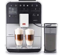 Melitta Caffeo Barista TS Smart F850-101 Pilnībā automātisks kafijas automāts ar piena tvertni Vadība ar viedtālruni un Connect lietotni Viena pieskāriena funkcija Pro Aqua Filter tehnoloģija Sudraba krāsā