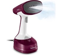 Tefal Access Steam Minute DT7005 tvaika birste, 1100 W, tvaika aparāts ar piederumiem, 1 tvaika pakāpe, ātra uzsildīšana tikai 45 sekundēs, 150 ml ūdens tvertne, tvaika aparāts, violeti pelēks/pelēks/balts