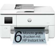 HP OfficeJet Pro 9720e A3 daudzfunkcionālais printeris, drukā līdz A3, 6 mēnešu bezmaksas drukāšana, iekļauta tūlītēja tinte, printeris, skeneris, kopētājs, faksa aparāts, Wi-Fi, LAN, divpusējs, gaisa druka, pelēks/balts