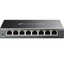 TP-Link TL-SG108E 8 portu gigabitu komutators (Plug and Play, gigabitu porti, metāla korpuss, VLAN, QoS)