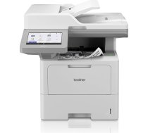 Brother MFC-L6910DN 4-in-1 daudzfunkcionālais printeris melns balts (A4, 50 lappuses/min., 1200 x 1200 DPI, LAN, abpusējs ADF, 520 lapu papīra kasete), balts/pelēks