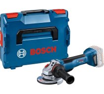 Bosch Professional 18V sistēmas 18V Akku Winkelschleifer GWS 18V-10 P (ieskaitot Zusatzhandgriff, Schutzhaube, Schnellspannmutter, Aufnahmeflansch, L-BOXX-Einlage, L-BOXX, ohne Akku/ Ladegerät)
