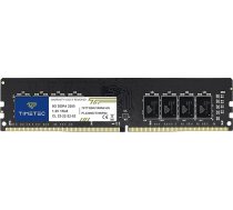 Timetec 8GB DDR4 3200MHz PC4-25600 CL16 1.35V Non-ECC Unbuffered Single Rank, paredzēts spēlēm un grafikai, saderīgs ar AMD un Intel Desktop PC datoru operatīvās atmiņas moduļa atjaunināšana (8GB)
