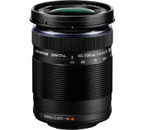 Olympus M.Zuiko Digital ED 40-150mm F4-5.6 objektīvs, telefoto tālummaiņa, piemērots visiem MFT fotoaparātiem (Olympus OM-D un PEN modeļiem, Panasonic G-sērijas fotoaparātiem), melns