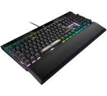 Corsair K70 MAX RGB magnētiskā mehāniskā vadu spēļu tastatūra - MGX regulējami slēdži, vienlaicīga SOCD un ātra iedarbināšana, PBT dubultā izsaukuma taustiņi, skaņas slāpēšana, 8000