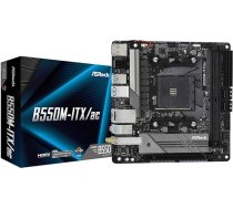 ASRock B550M-ITX/AC 700W pamatplate ar AMD AM4 RyzenTM/nākotnes AMD RyzenTM 3. paaudzes procesoriem